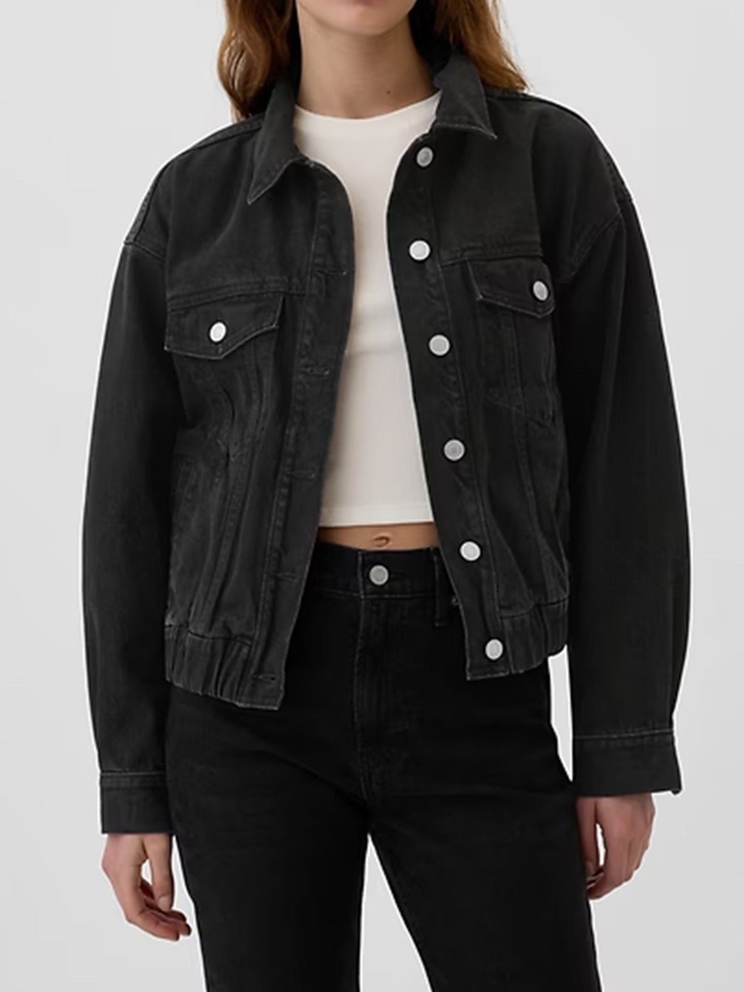 Relaxed Icon Denim Bomber Jacket