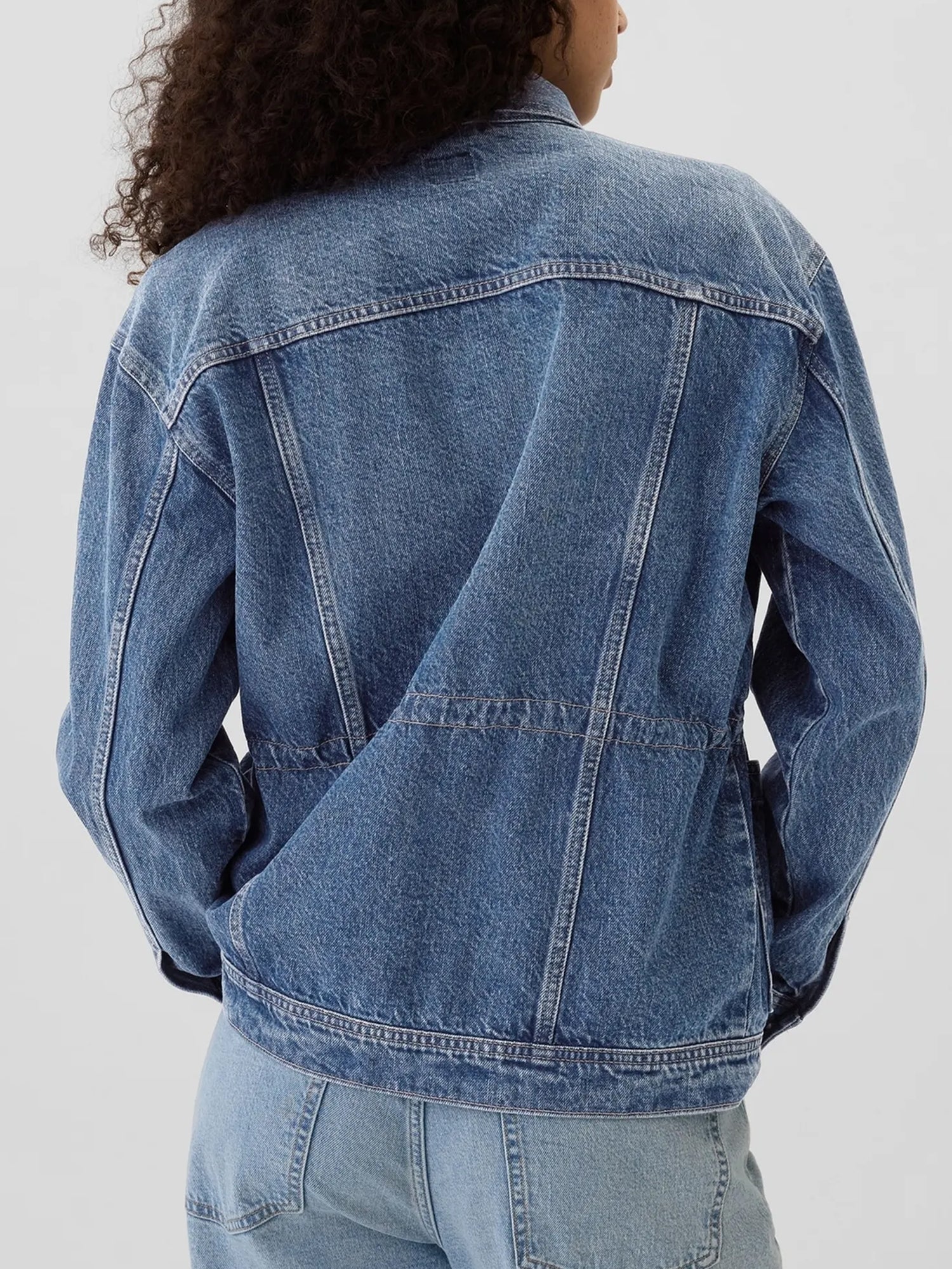 Lily Blue oversized denim