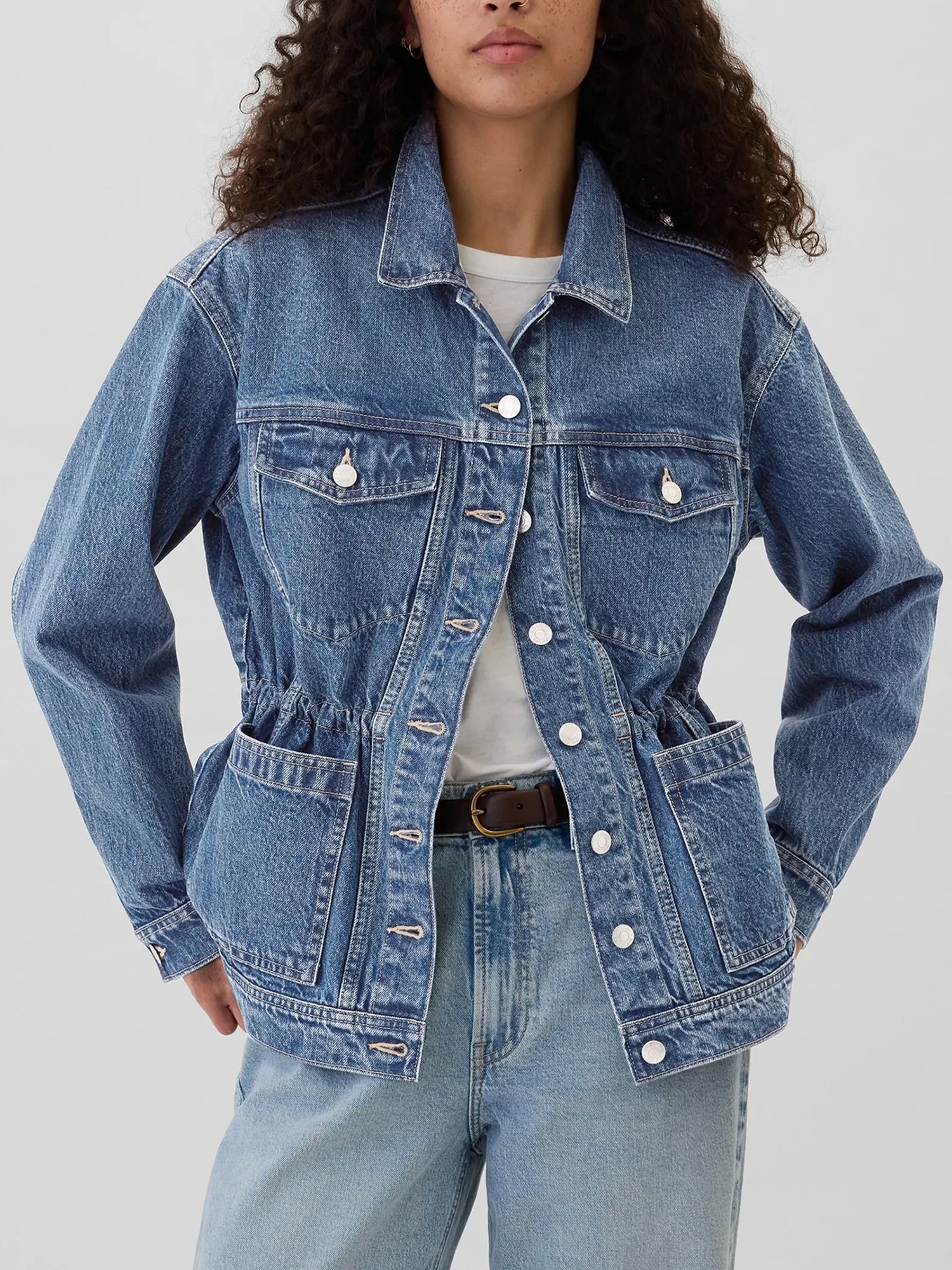 Lily Blue oversized denim