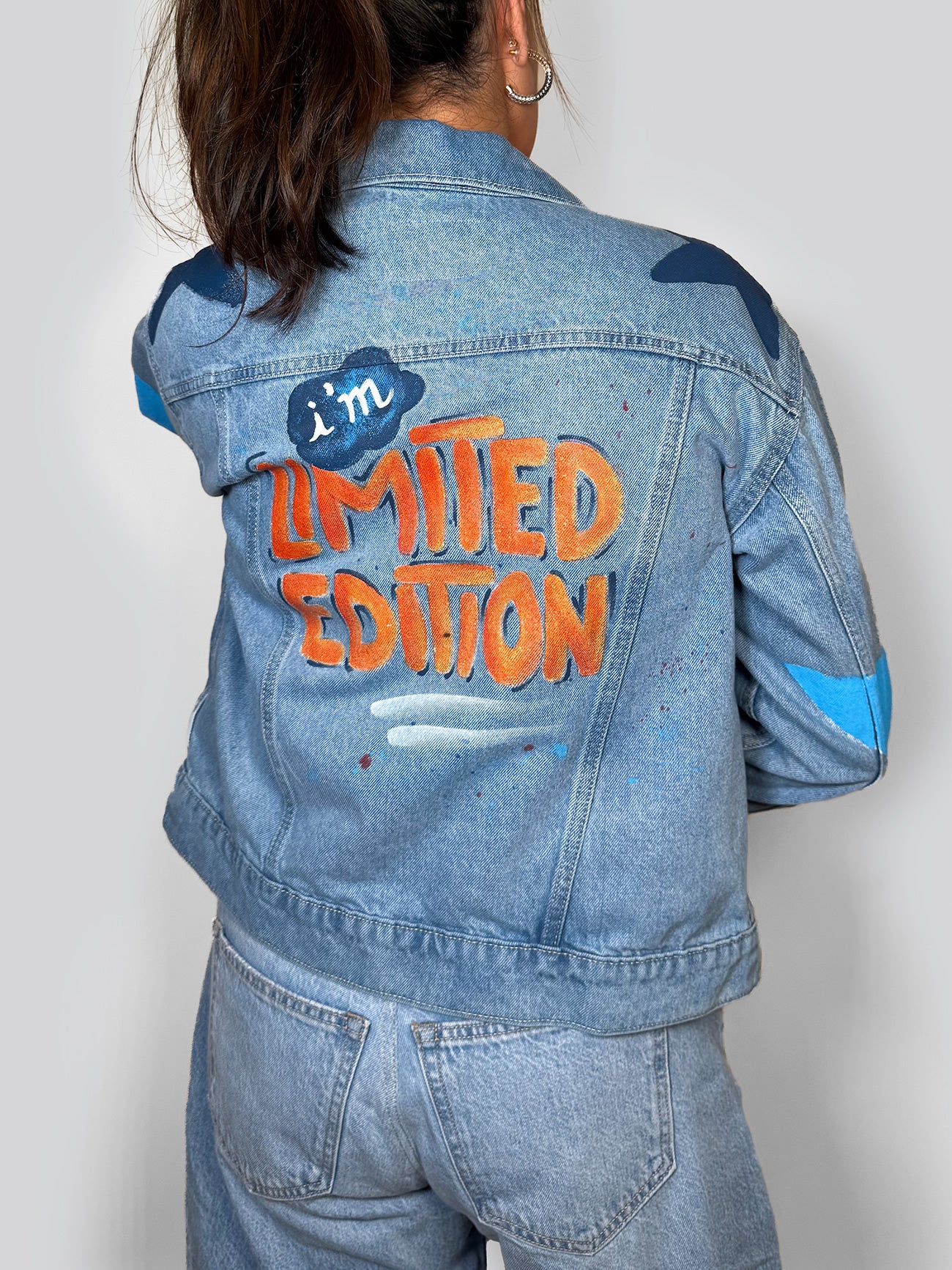 Self love - Painted Denim Jacket V2