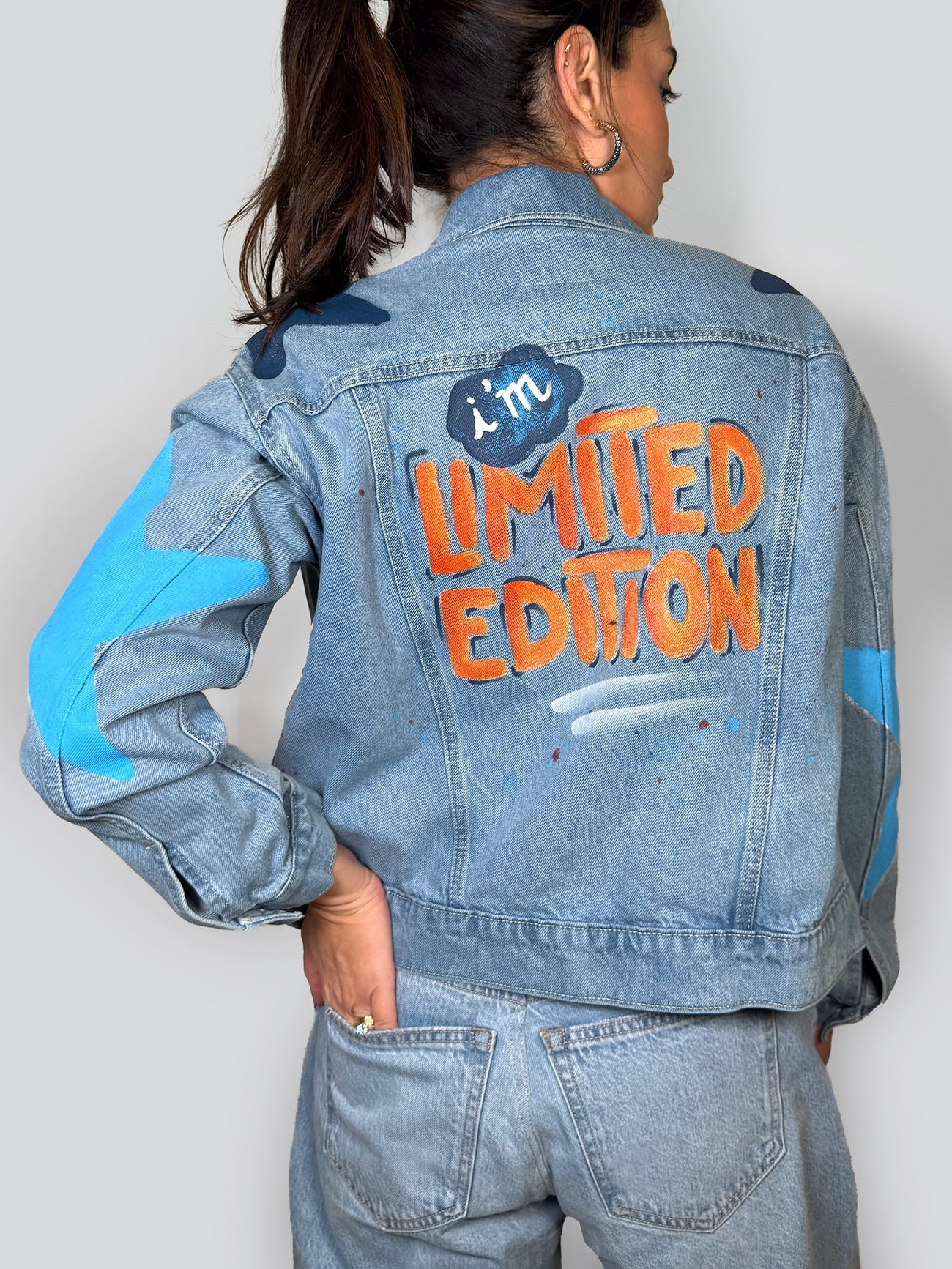 Self love - Painted Denim Jacket V2
