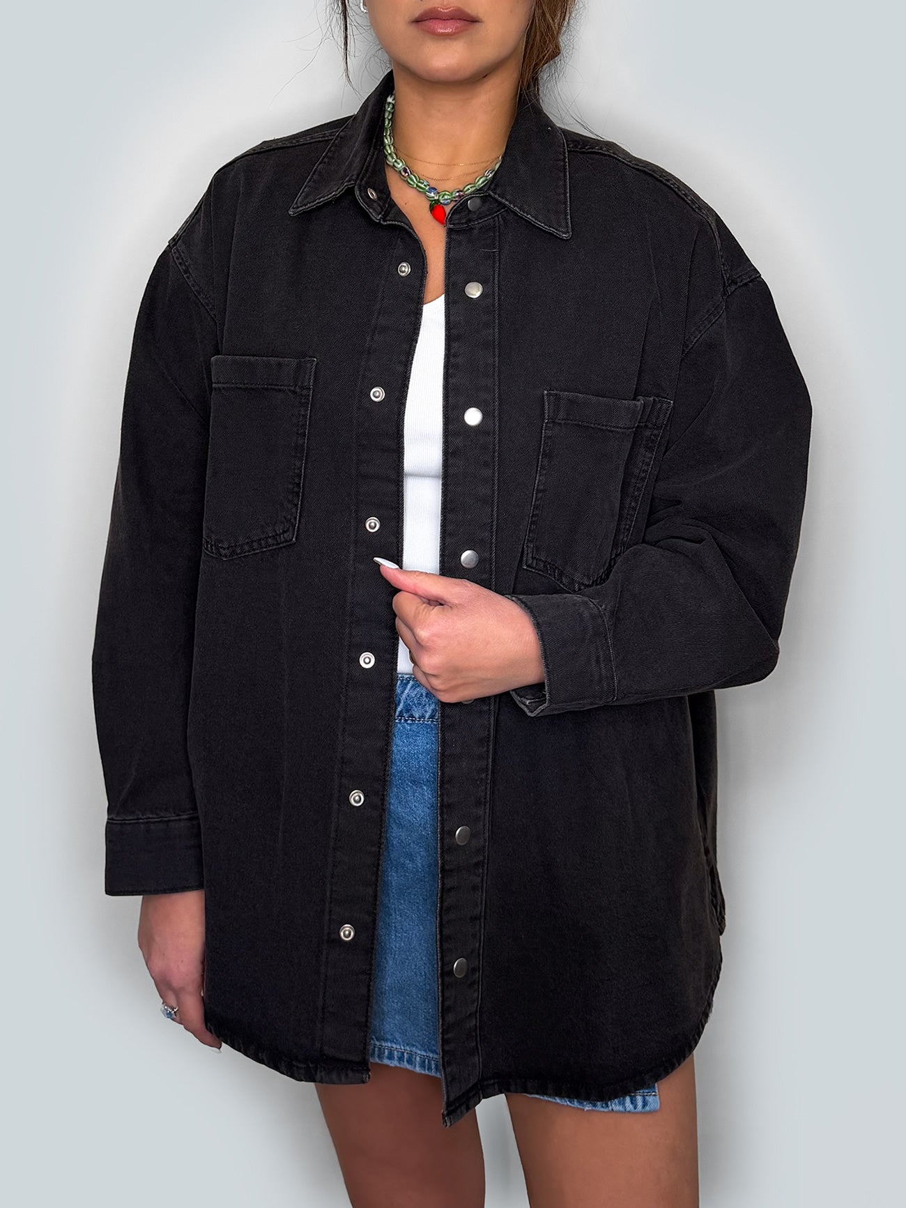 Self love - Painted Denim Jacket