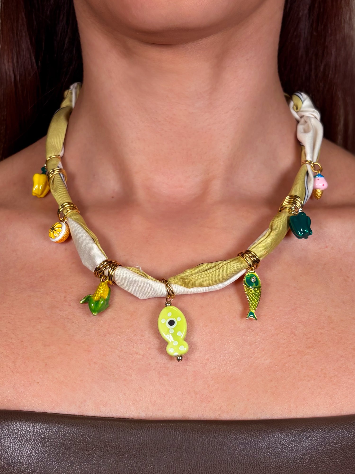 Fresh Green Necklace