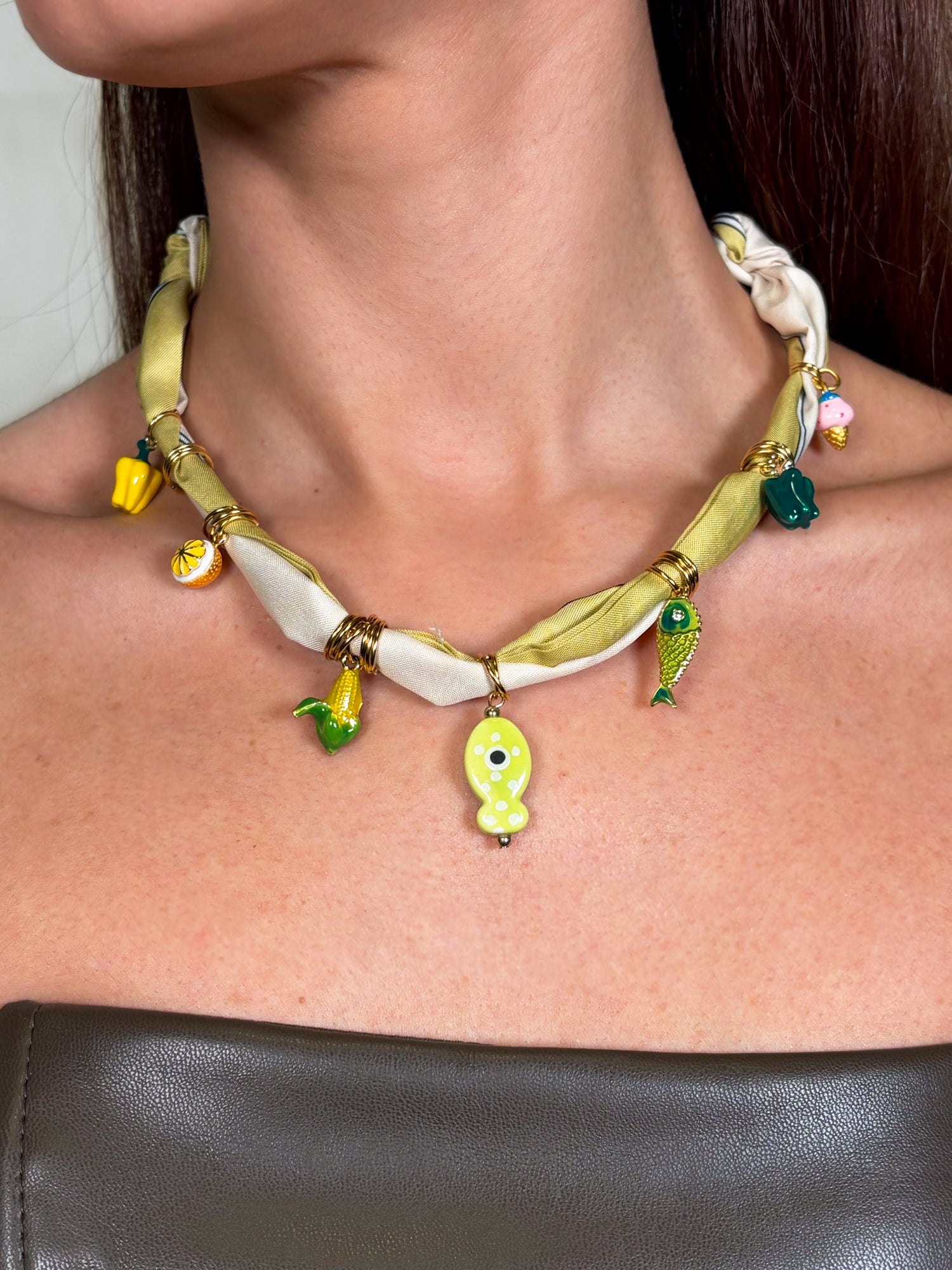 Fresh Green Necklace