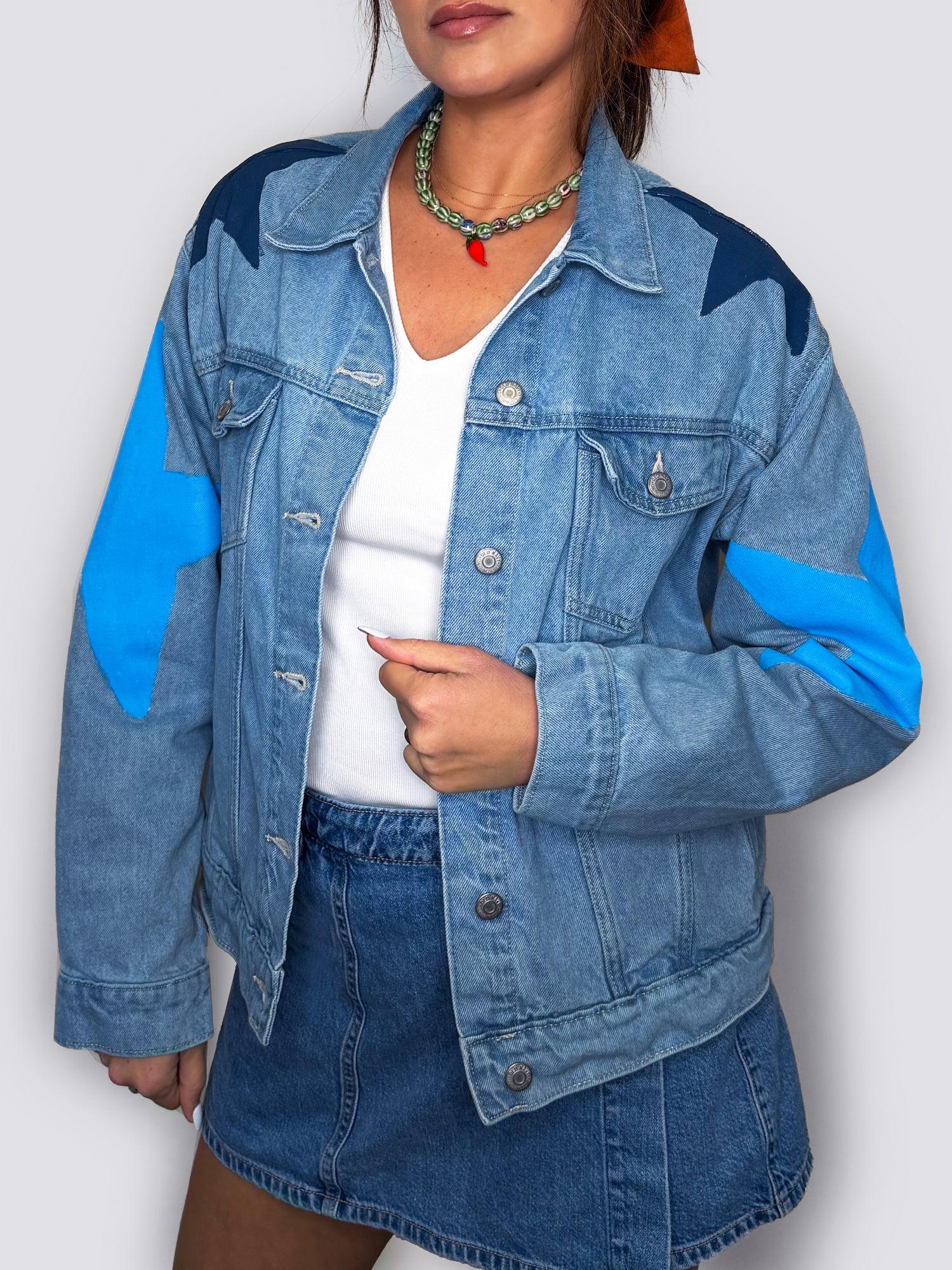 Limited Edition  - Painted Denim Jacket